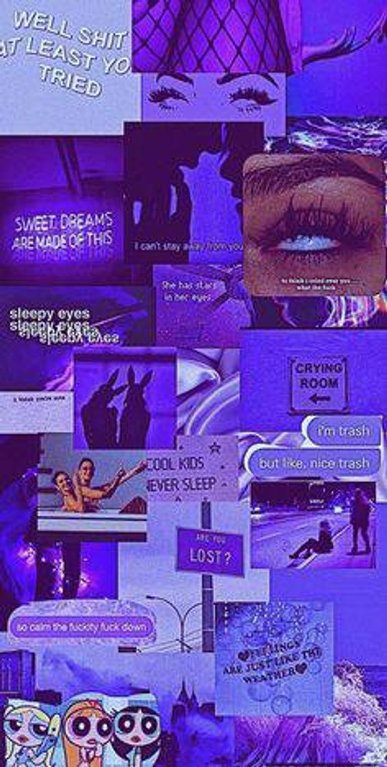 Social Wallpapers roxo 