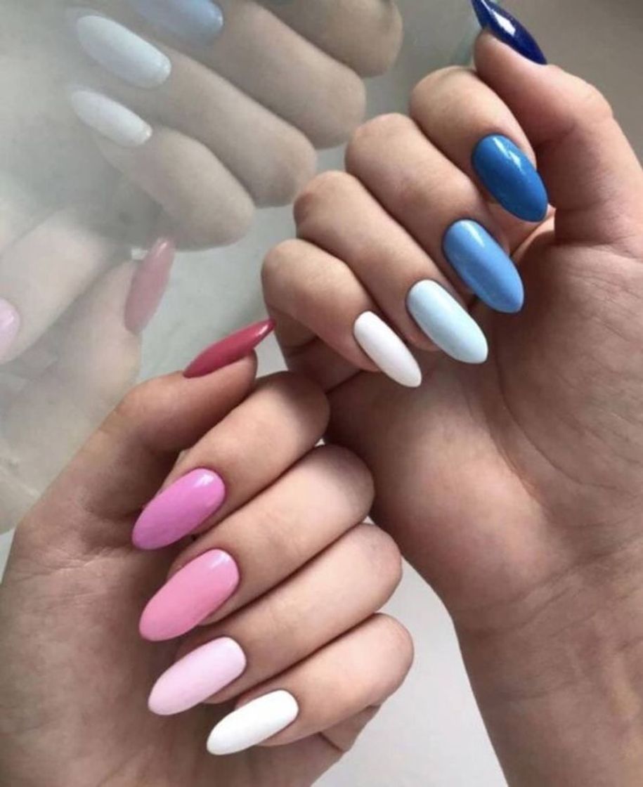 Moda Unhas coloridas