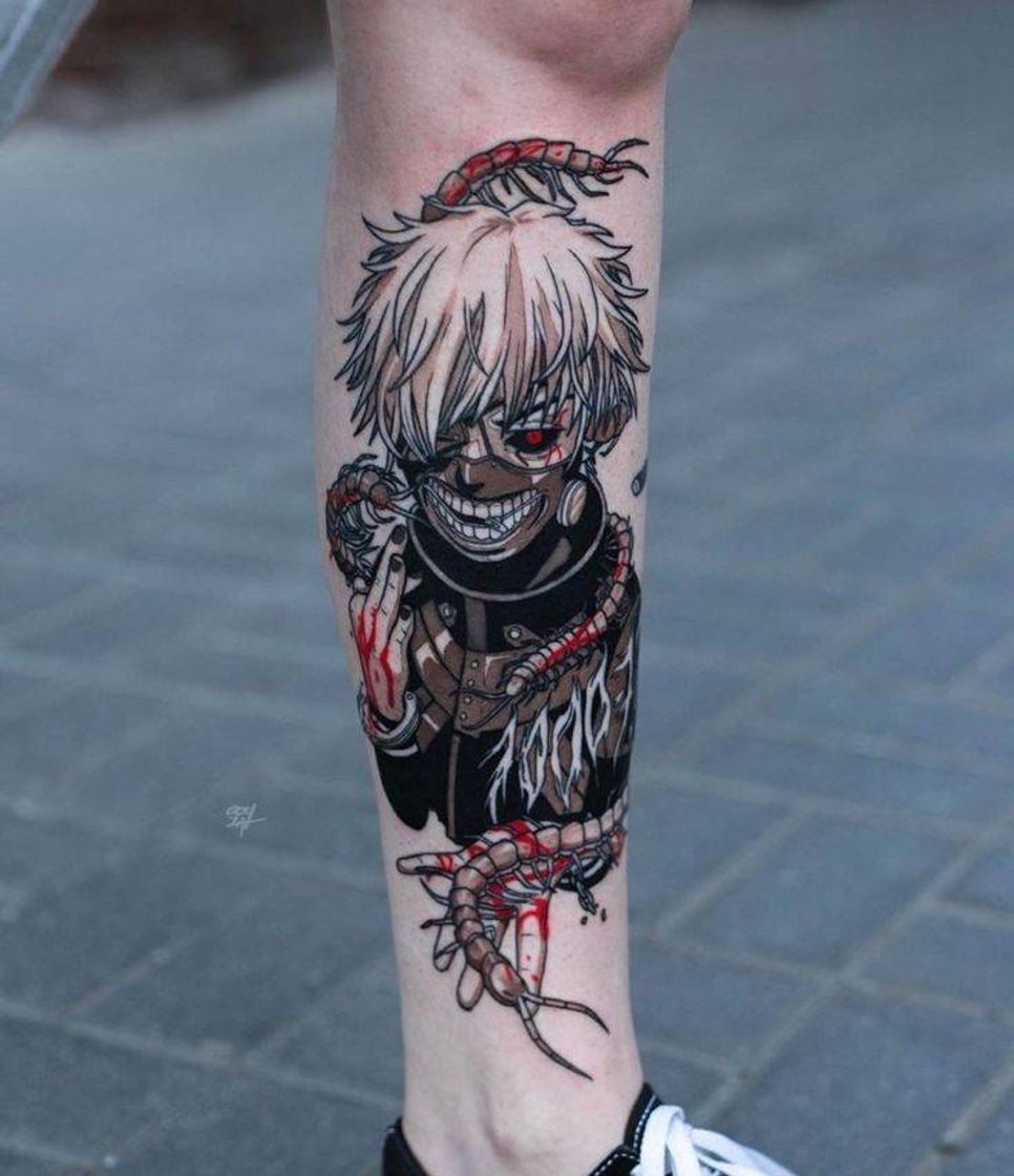 Fashion Tatuagem do kaneki 