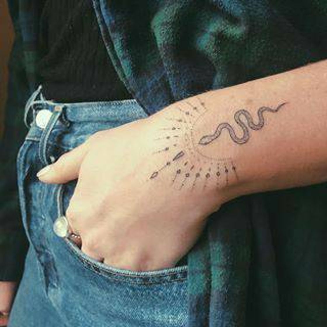 Fashion Tattoo snake