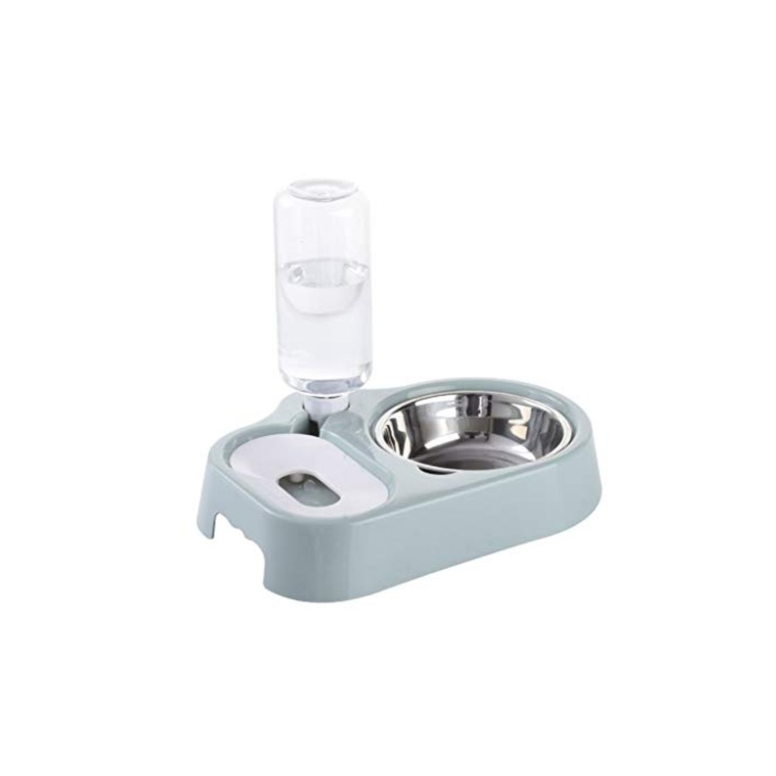 Social Recipiente para mascotas Recipiente de agua para mascotas Implemento de agua potable para mascotas Bebedero automático Boca húmeda Recipiente para alimentos de mascotas Recipiente para mascotas Cuenco