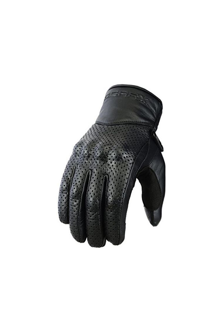 Producto Guantes ventilados de Motocicleta Protección del Cuero Genuino y del nudillo