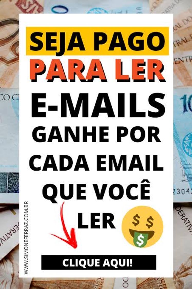 Moda Ganhe dinheiro lendo e-mails 