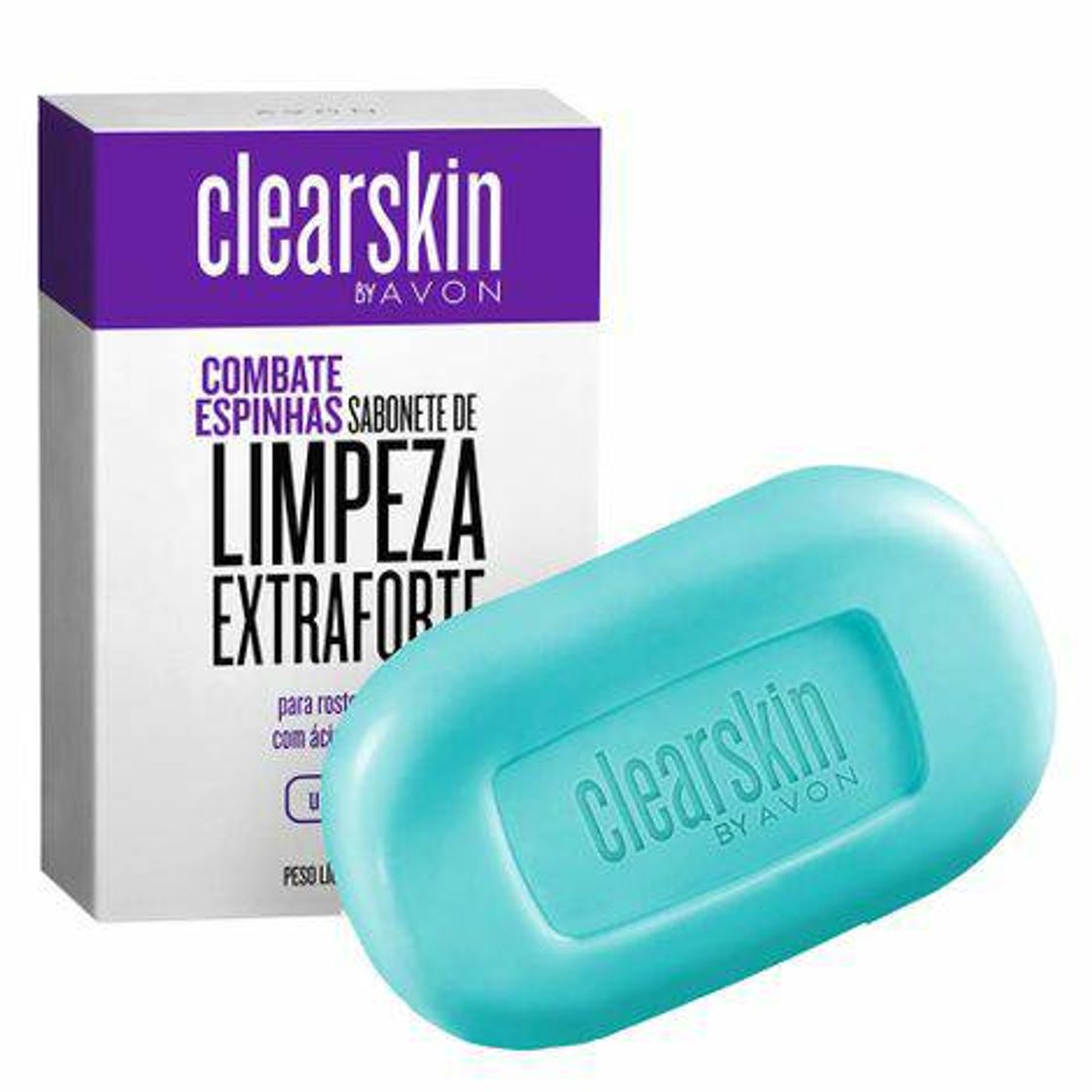 Moda Sabonete de Limpeza Clearskin Extraforte - 80g