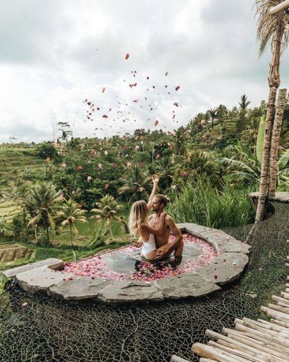 Casal em Bali
