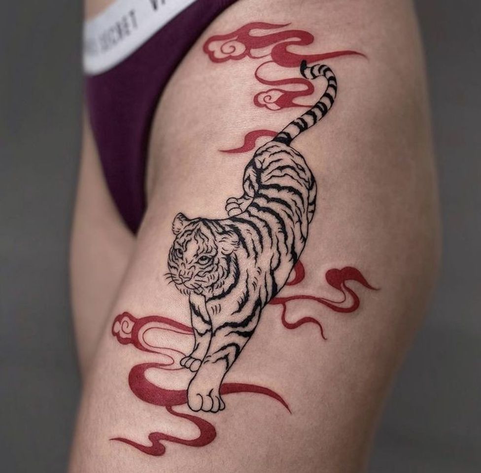 Social Tatto Tiger