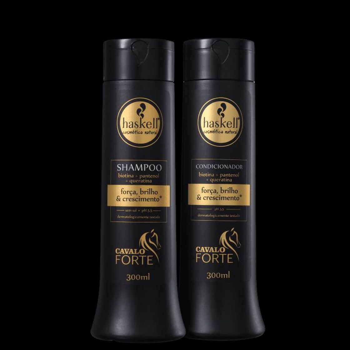 Fashion Shampoo e condicionador cavalo forte 