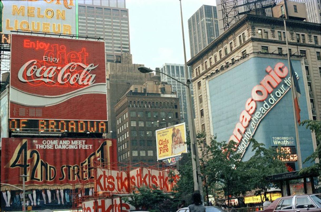 Place Time square 1960s🌟