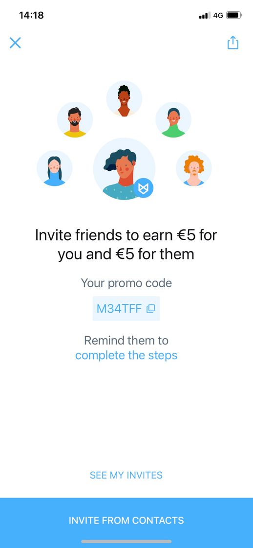 App Verse (ganas 5 euros con mi código)