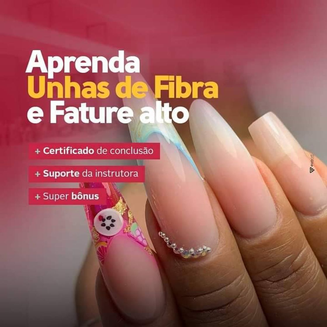 Social Curso unhas de fibra profissional