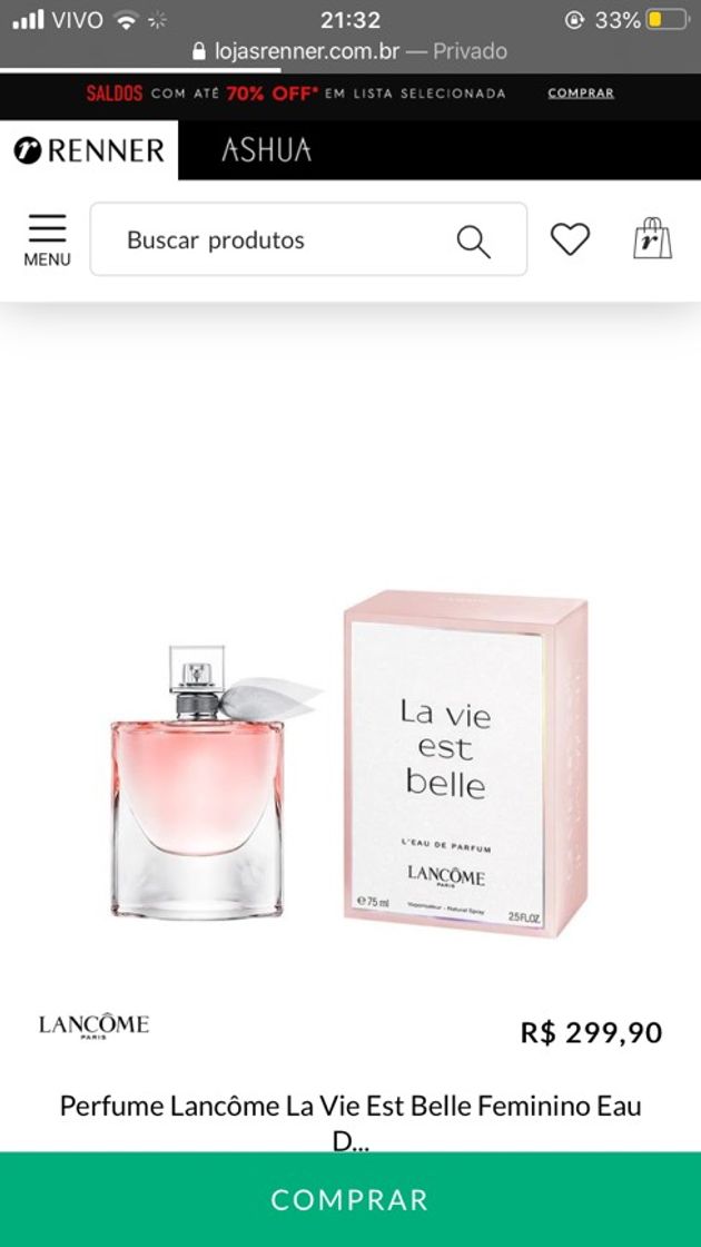 Moda Perfume Lancôme La Vie Est Belle Feminino Eau De Parfum 