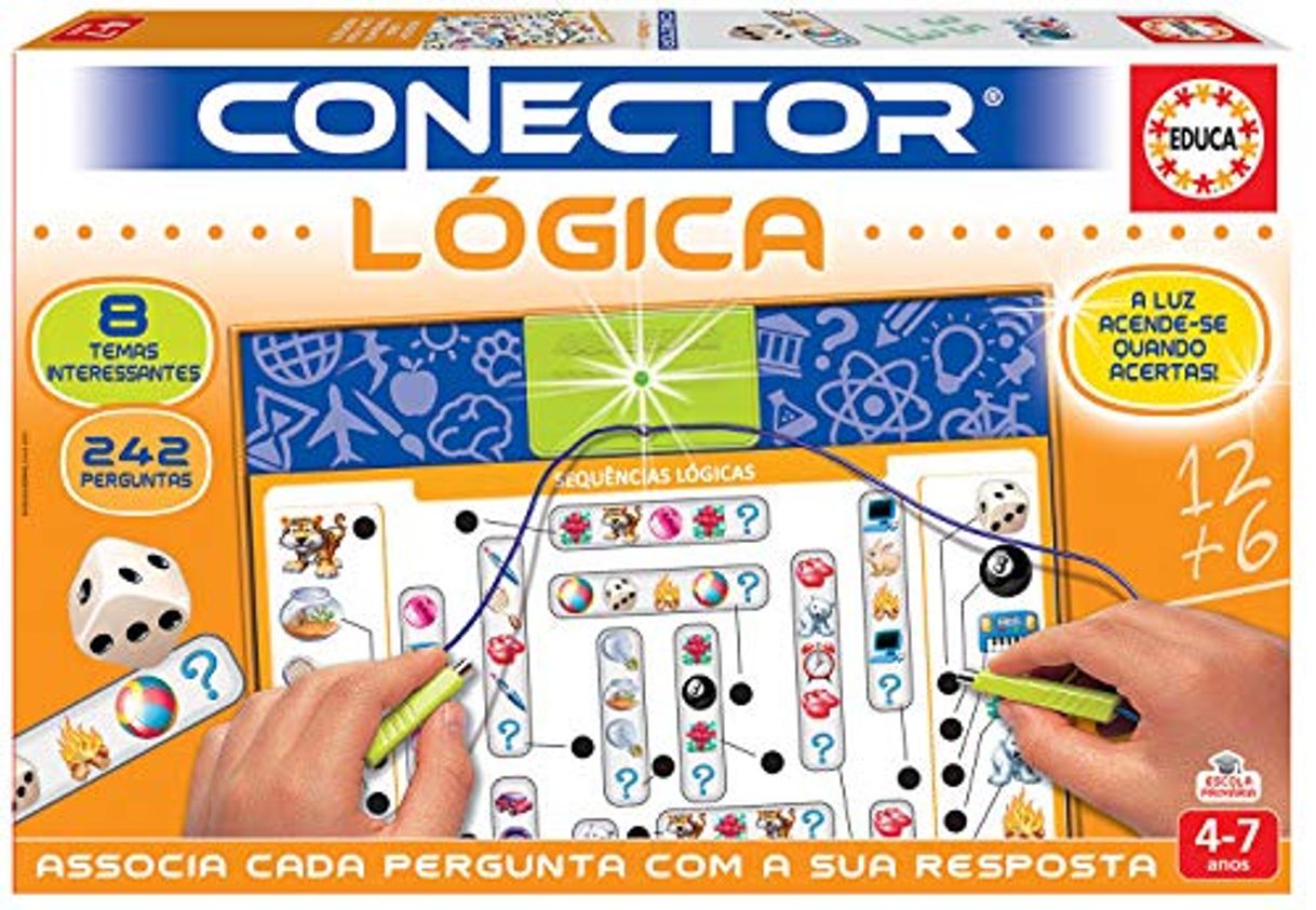 Producto Educa 17284 Connector da memória e Senso lógico. Jogo Educativo para crianças.