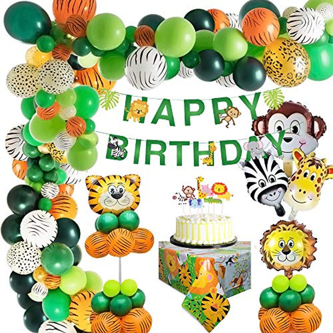 Producto MMTX Selva Fiesta de cumpleaños decoracion Niño