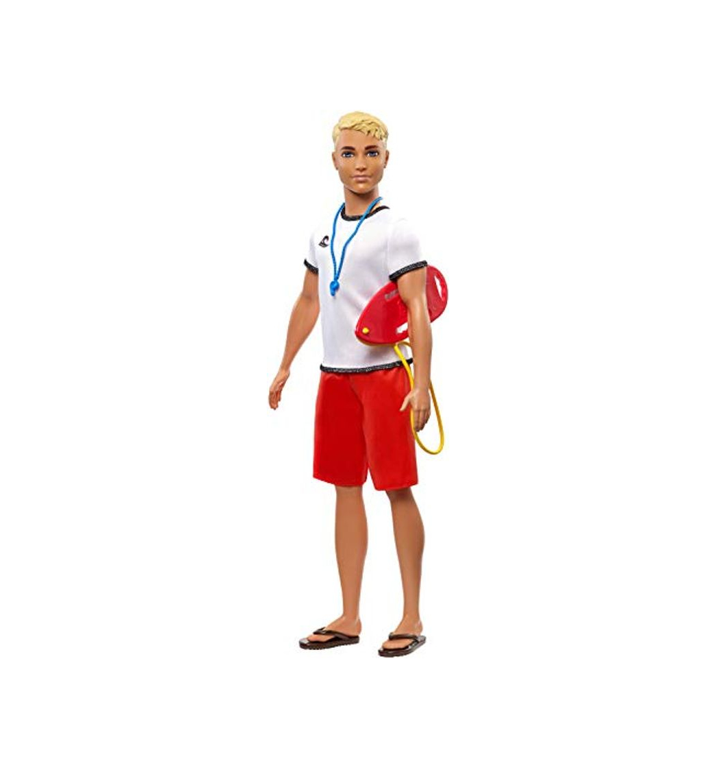Barbie Muñeco Ken Socorrista con accesorios