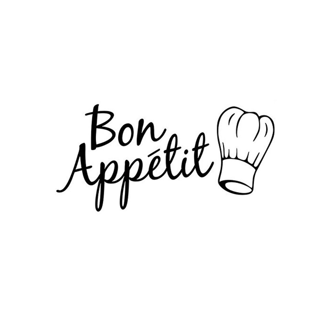 Productos Sticker Bay Bon Appetit Kitchen Wall Sticker Art Quote