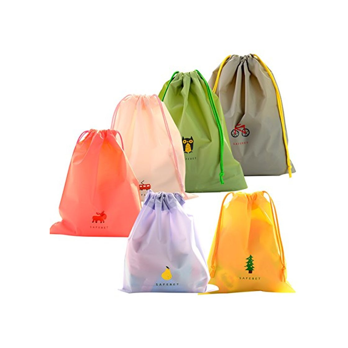 Product 6 Pcs Bolsa de Cuerdas Impermeable