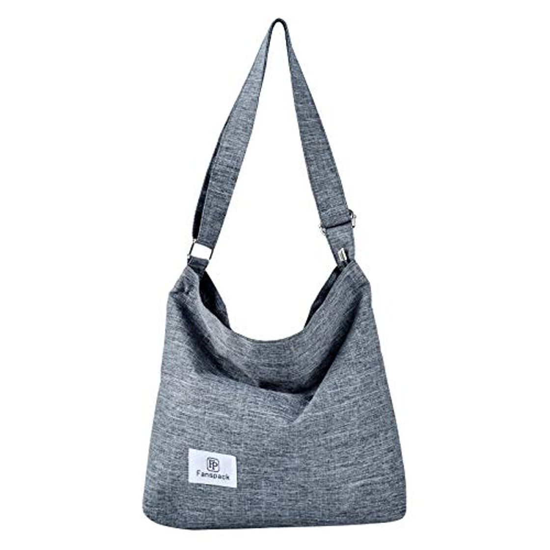 Lugar Bolsos Mujer,Fanspack Bolso Bandolera Mujer de Lona Hobo Bag Bolsos de Crossbody