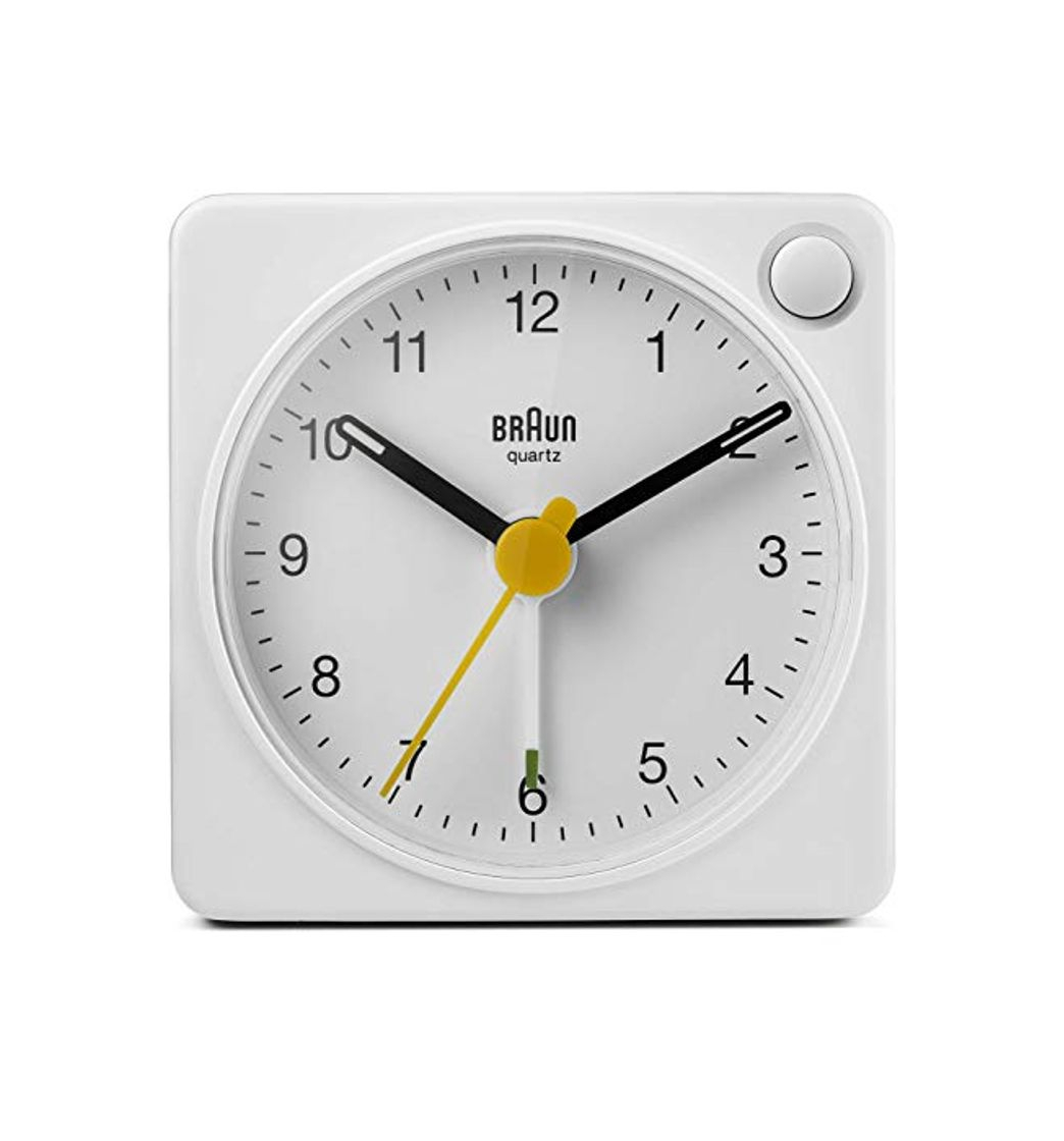 Social Braun Bc-02-Xw Reloj Despertador Clásico Analógic