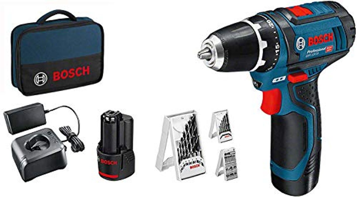 Home Bosch Professional GSR 12V-15 - Taladro atornillador a batería