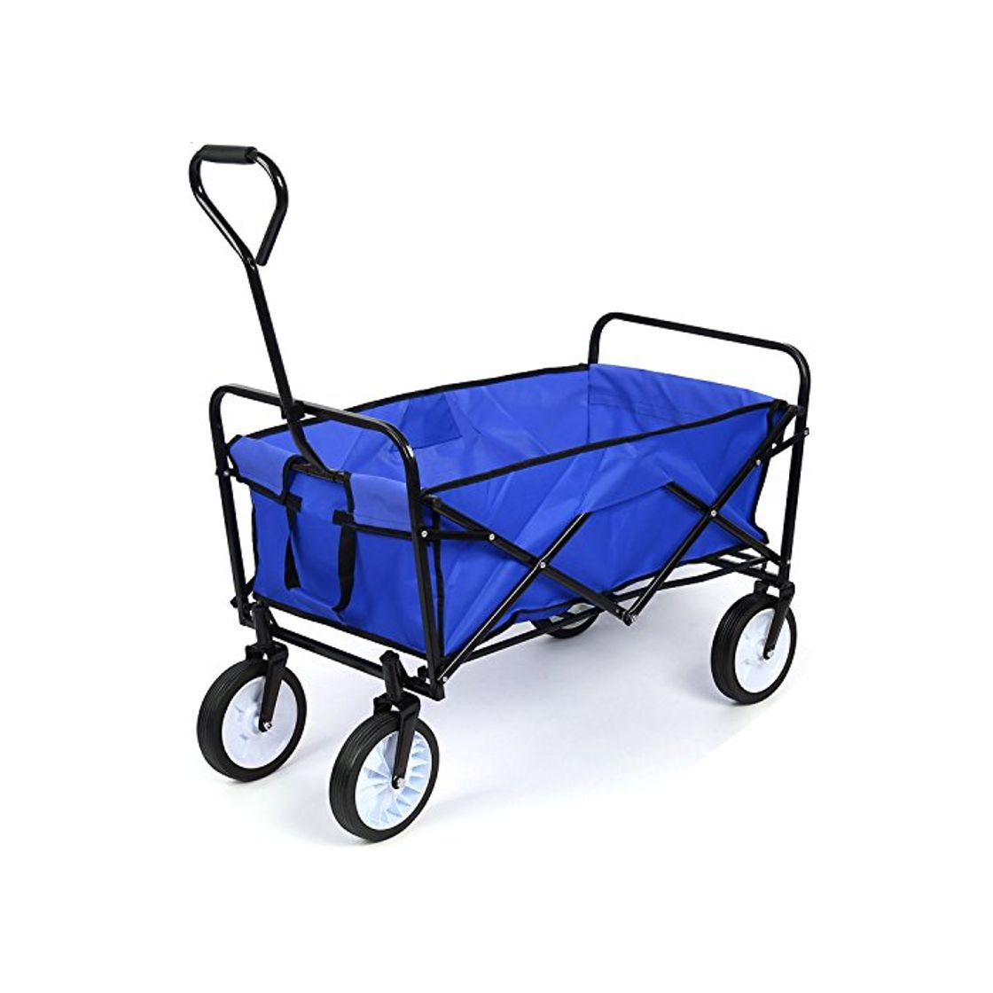 HOMFA Carro Plegable de Mano Carro transporte para jardín Carro para playa