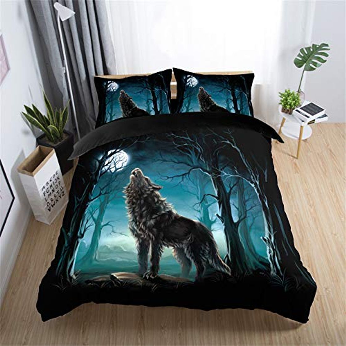 Social Stillshine Ropa de Cama Juvenil 90 Animal 3D Juegos de Fundas para