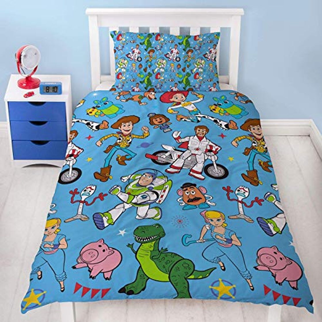 Producto Toy Story - Juego de Funda de edredón Reversible para Cama Individual