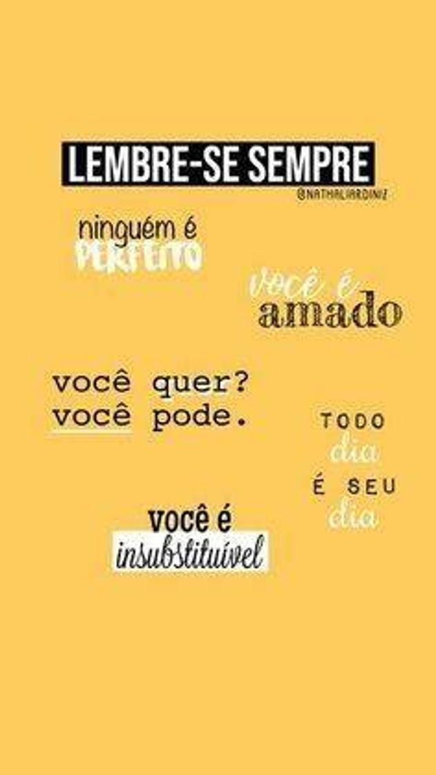 Lembretes 💖