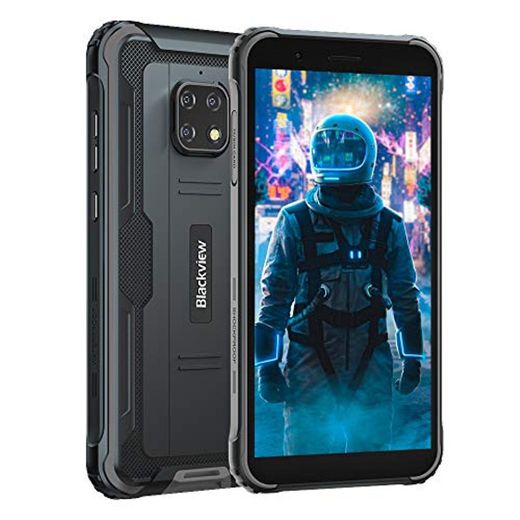 Móvil Resistente 4G, Blackview BV4900 Android 10 Impermeable Smartphone IP68, 5.7" HD