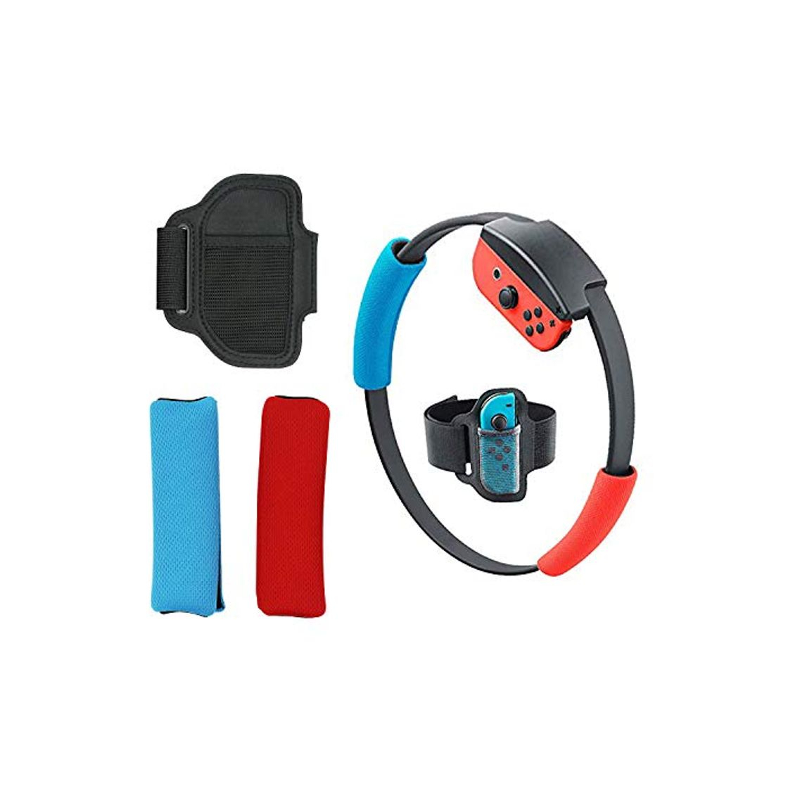 Social Mcbazel Adjustable Elastic Leg Strap Non-slip Controller Cloth Cover Ring Grips For