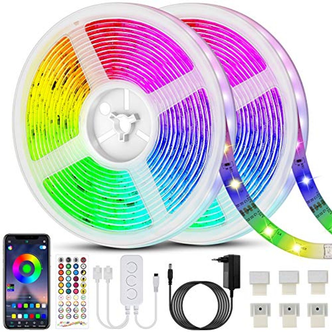 Social Bonve Pet 20M Tiras LED RGB 5050