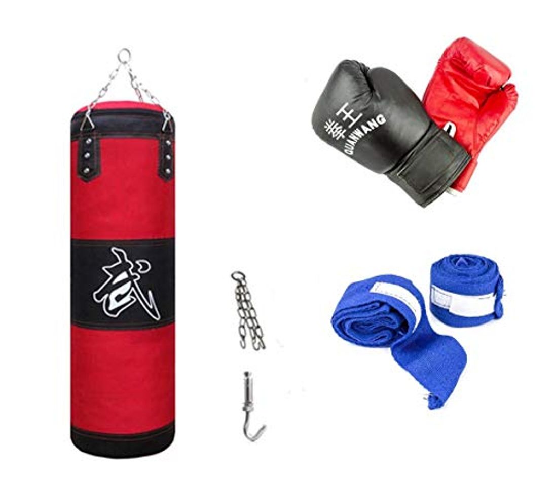 Productos 10749 Kit de boxeo todo en uno con guantes saco y gancho de entrenamiento