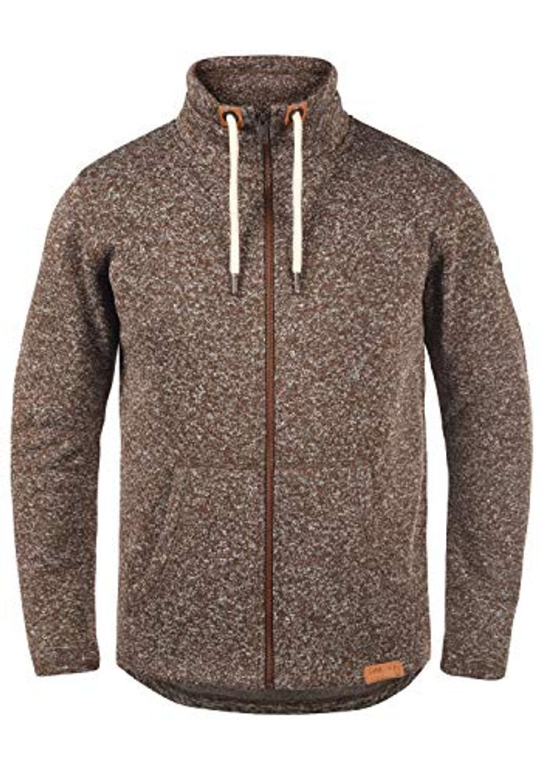 Fashion !Solid Luki Sudadera con Cremallera Chaqueta De Vellón para Hombre con Cuello