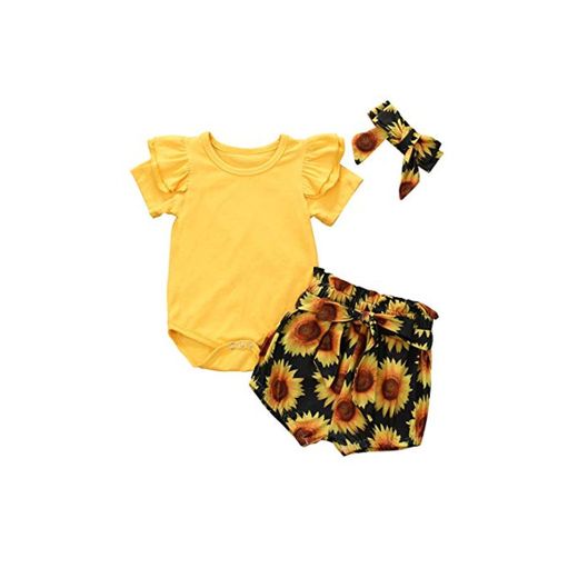 Geagodelia - Conjunto de ropa para bebé y niña
