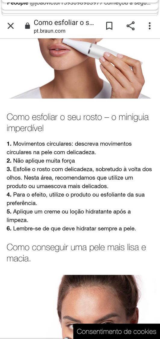 Social Como esfoliar o rosto