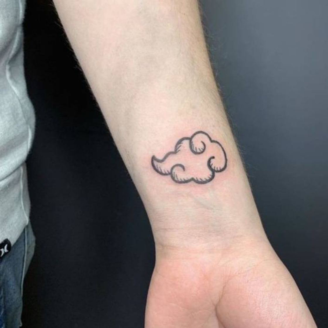 Moda Naruto cloud tattoo