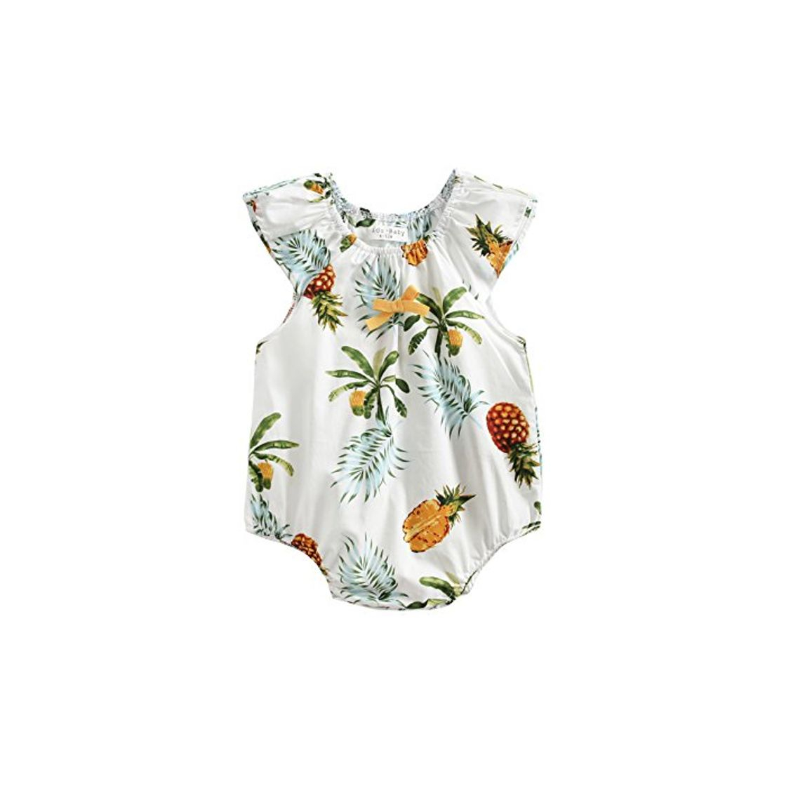 Social Sanlutoz Algodón Bebes Monos Lindo Piña Bebe Niña Ropa Verano Infantil Ropa