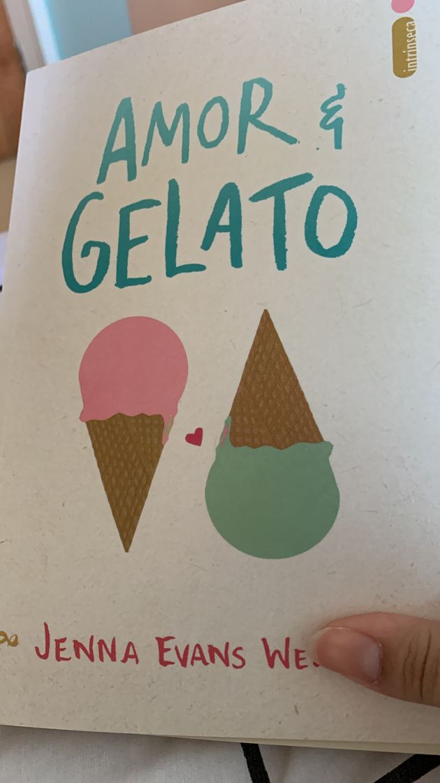Book Amor e gelato 