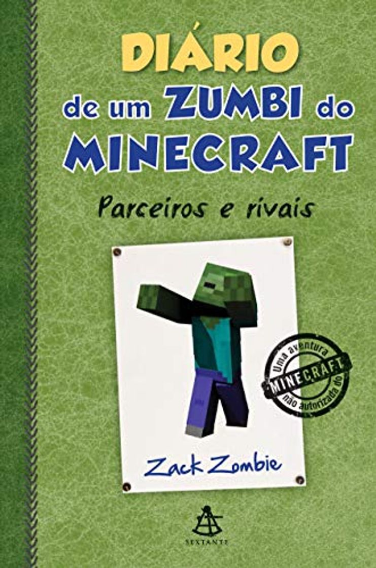 Book Diário de Um Zumbi do Minecraft