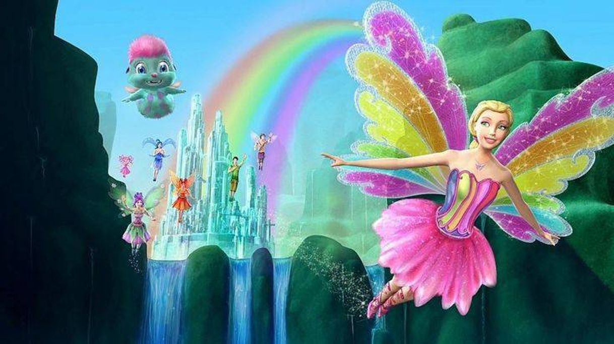 Social BARBIE FAIRYTOPIA: A magia do arco-íris 