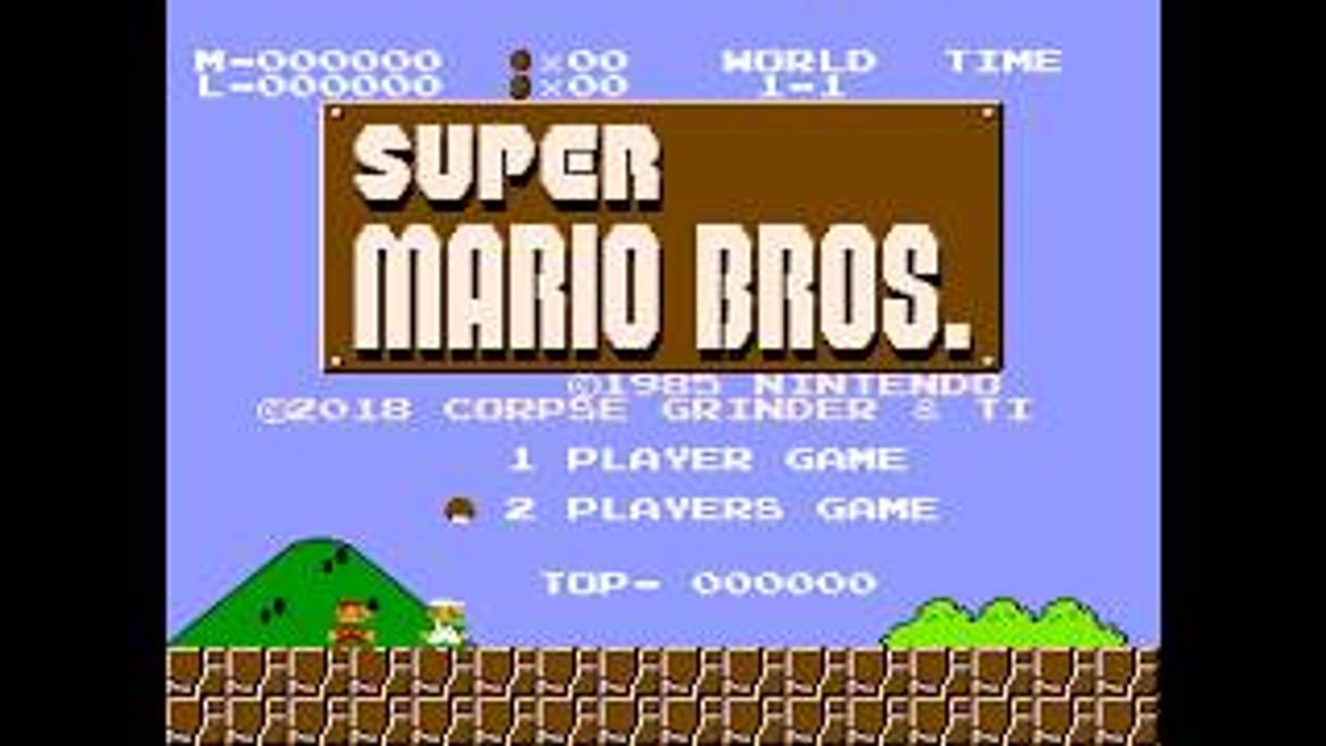 Videogames Super Mario Bros. - Two Players Hack