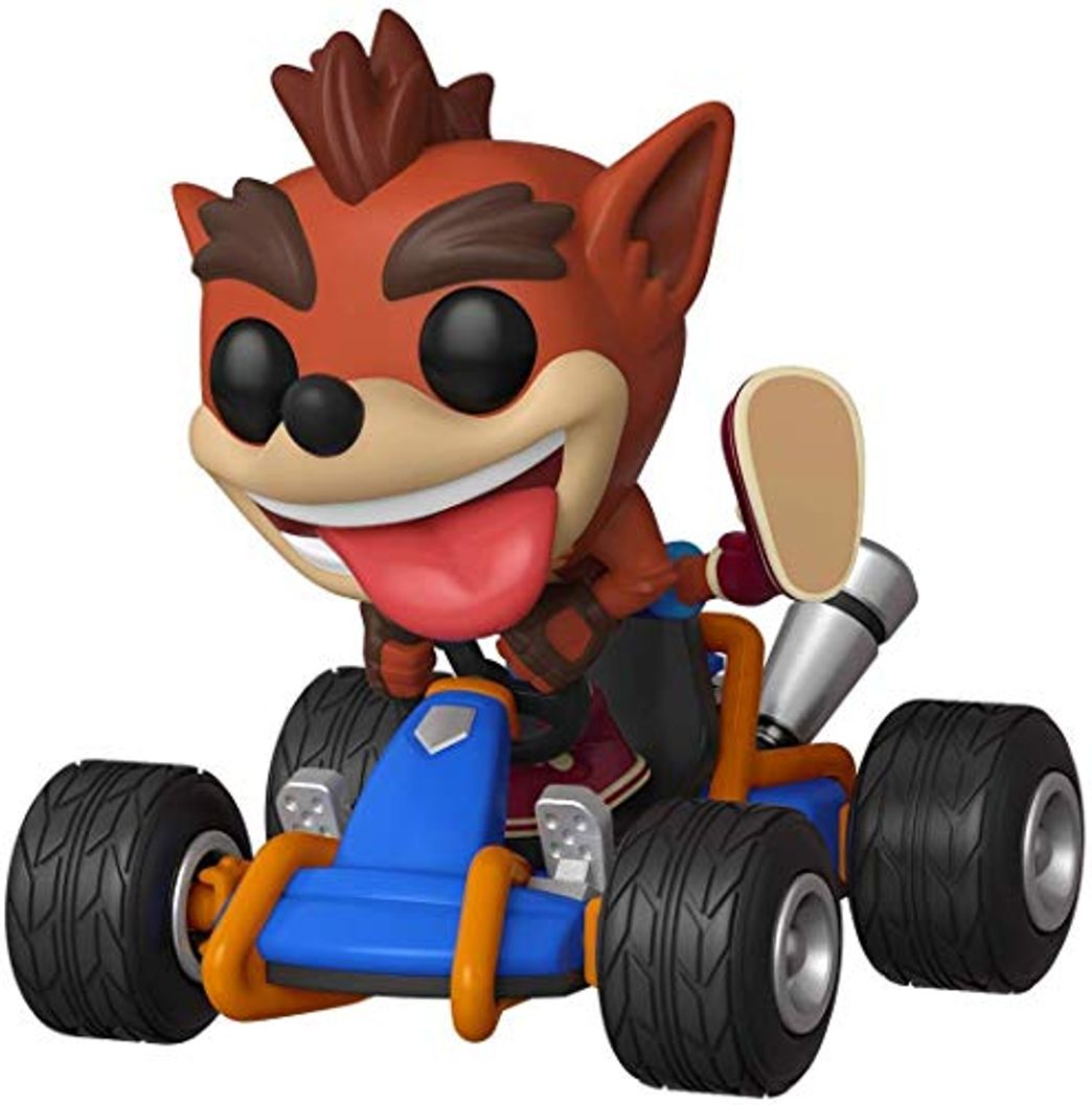 Product Funko- Pop Rides: Crash Bandicoot Figura Coleccionable, Multicolor, Estándar