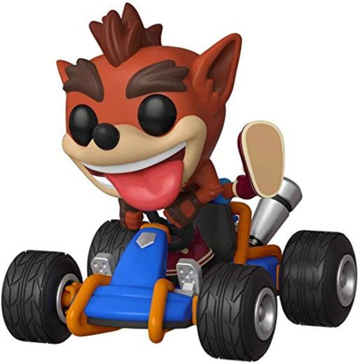 Funko- Pop Rides: Crash Bandicoot Figura Coleccionable, Multicolor, Estándar