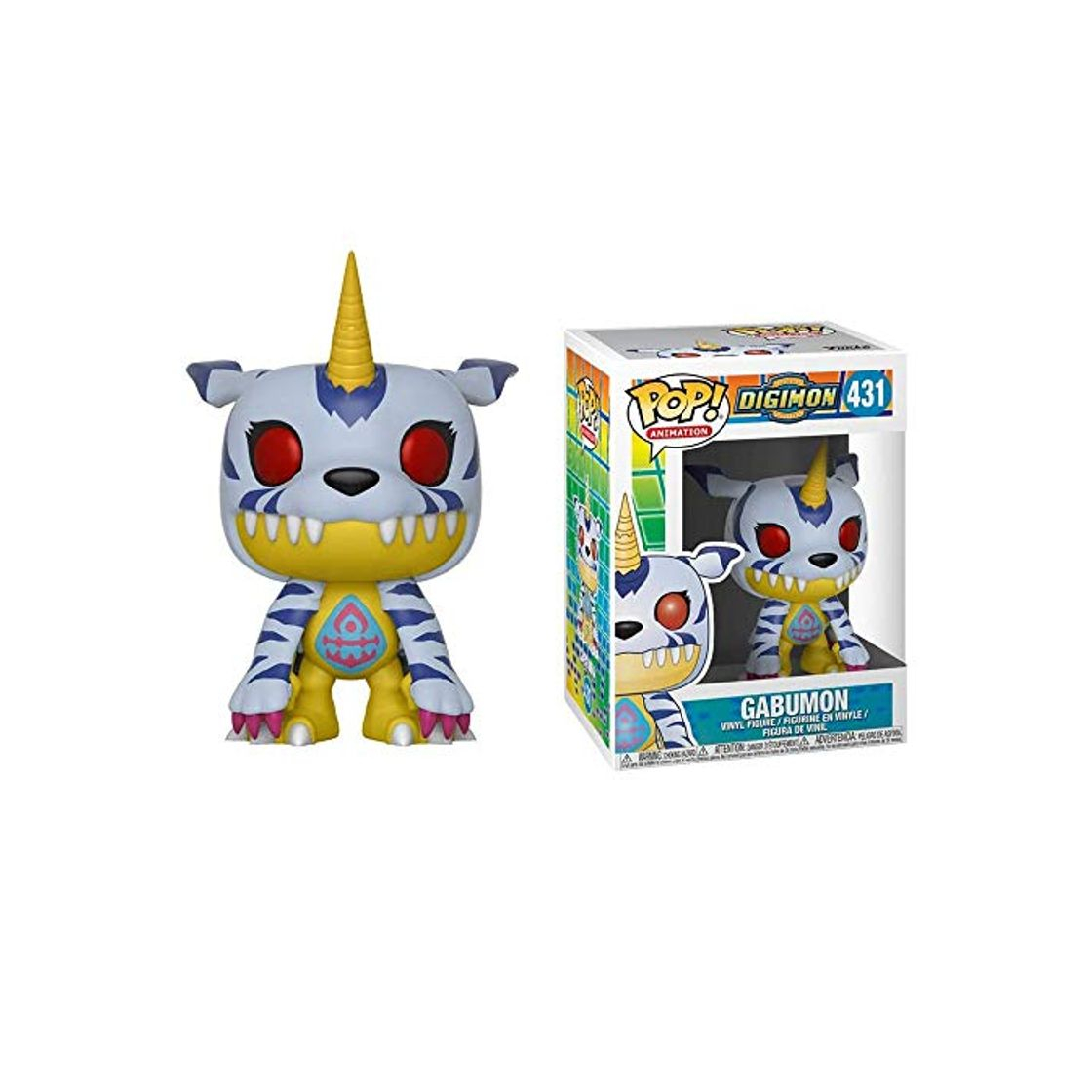 Juegos Funko Pop Digimon - Gabumon #431 Vinyl 3