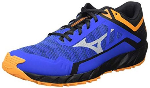 Mizuno Wave Ibuki 3, Zapatillas para Carreras de montaña Hombre, Azul