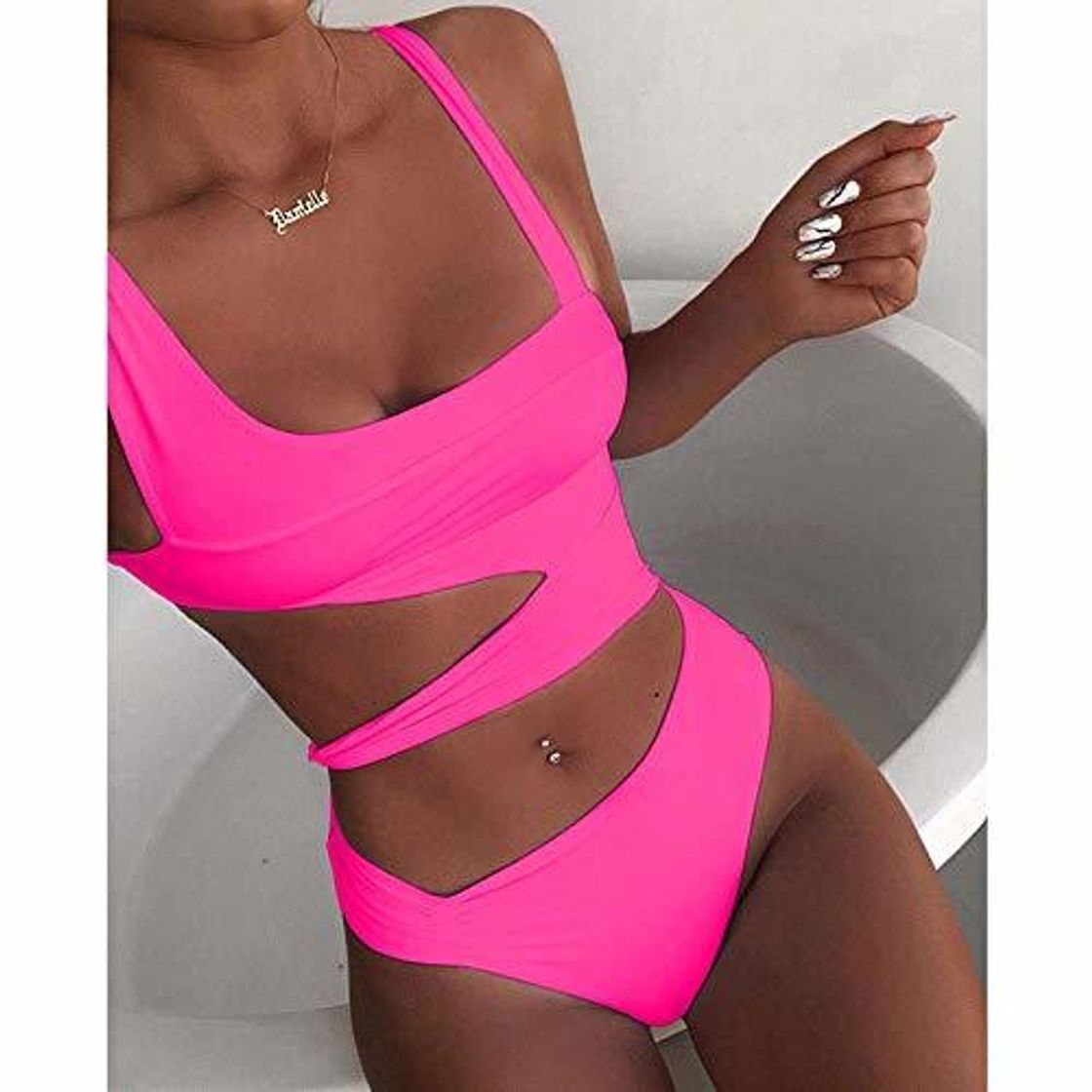 Social Bikini impresión Inferior Traje de baño