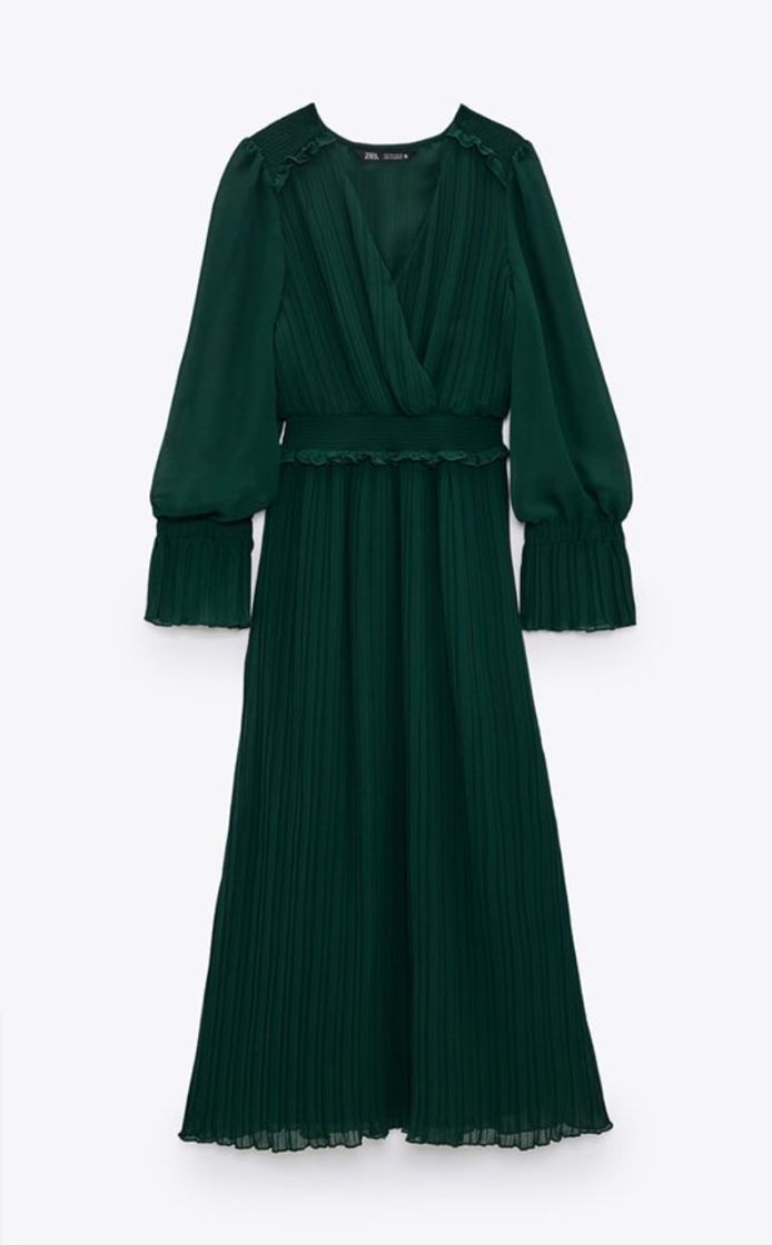 Vestido Midi Plissado