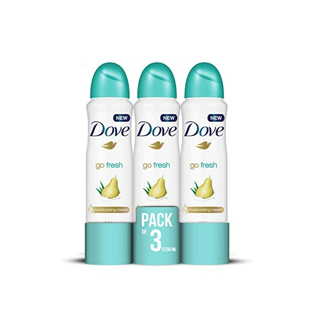 Belleza Dove Pera y Aloe Vera Desodorante Aerosol 250ml