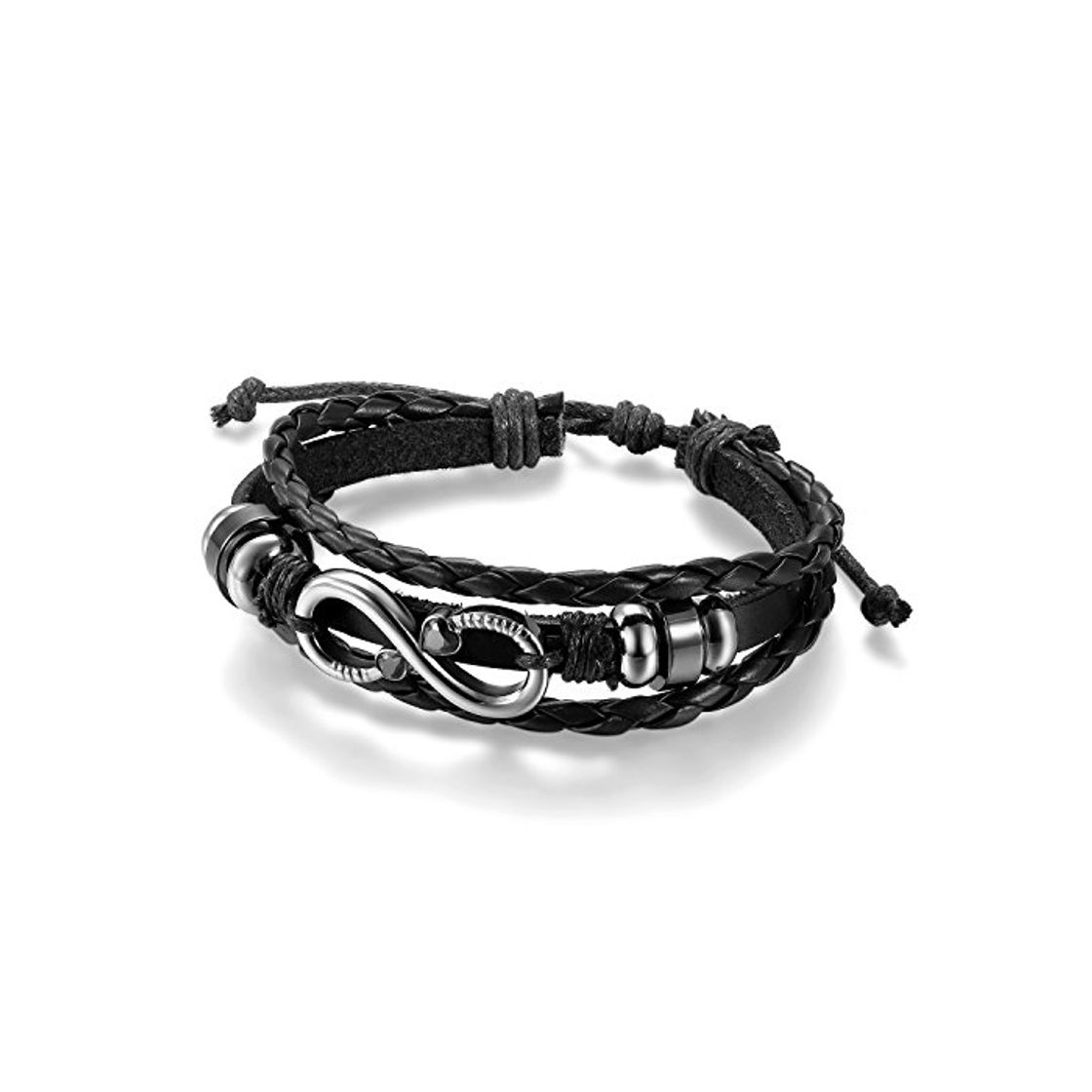 Fashion Flongo Pulsera Infinito para Hombre Mujer Infinity Love