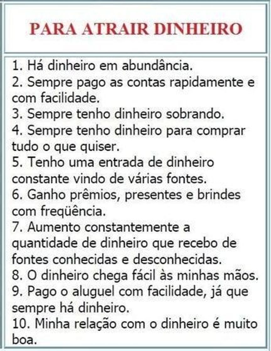 Lei da atração ✨