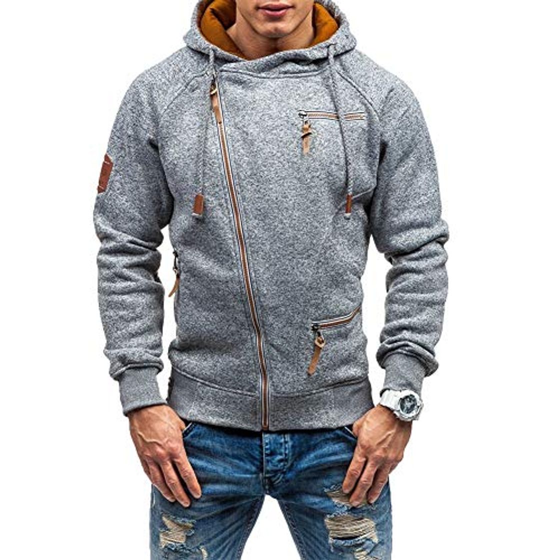 Moda Sudadera con capucha para hombre